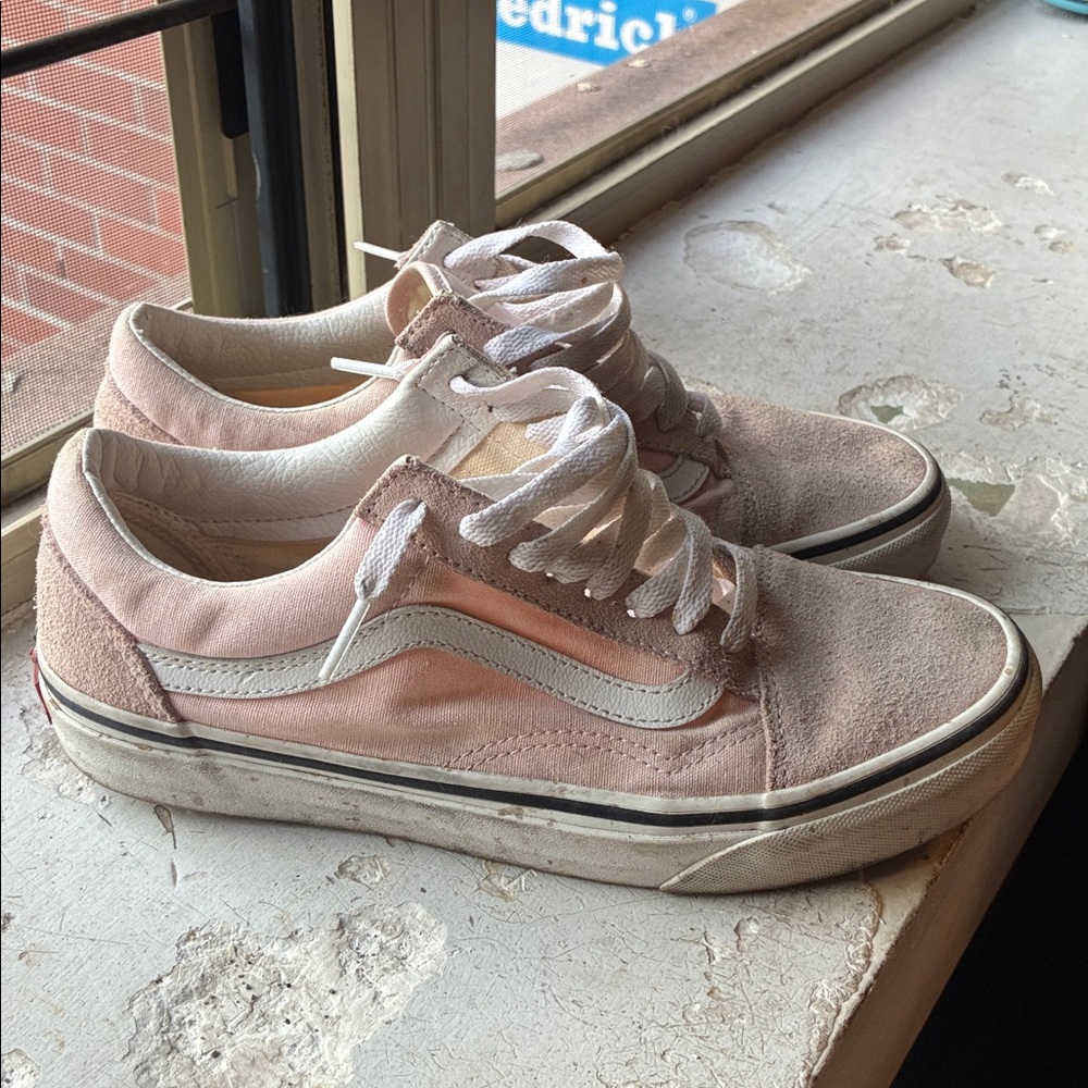 Blushing Pink Vans
